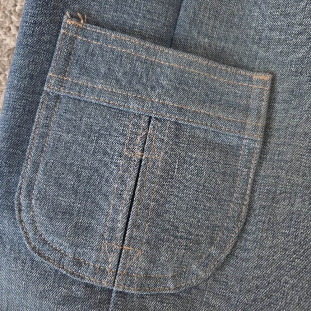 Vintage 70's Levi's Wildfire Sportswear Denim Vest size‎ ?